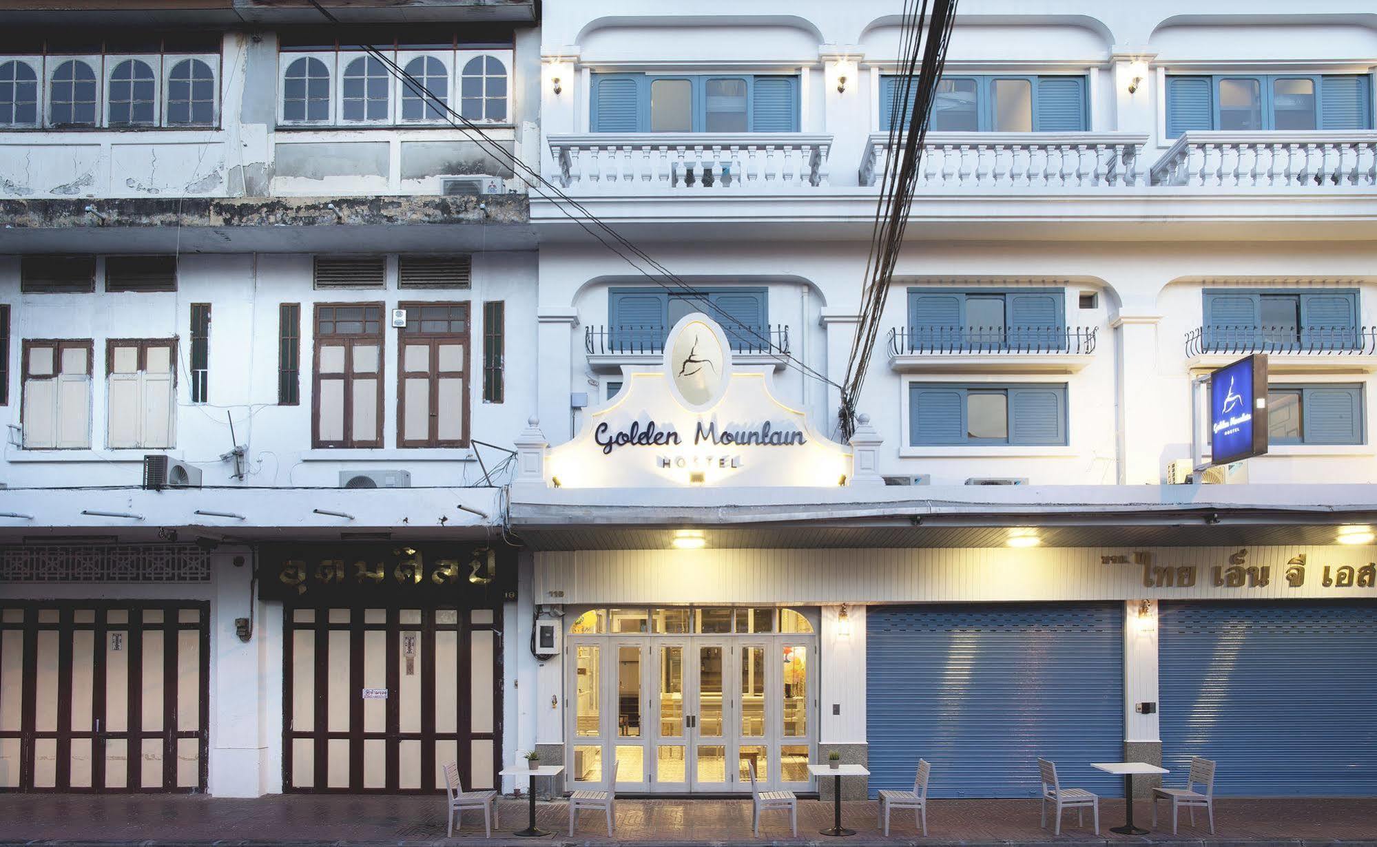 Golden Mountain Hostel Банкок Екстериор снимка